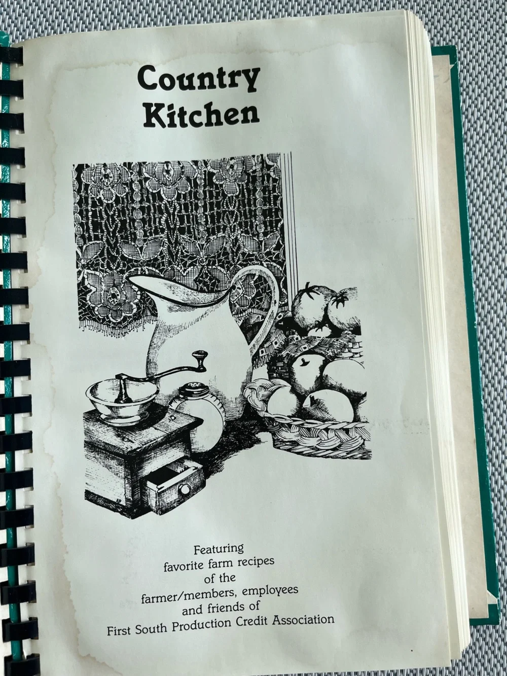 Vintage Country Kitchen Cookbook